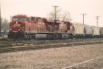 Grain train rolls west onto the connector